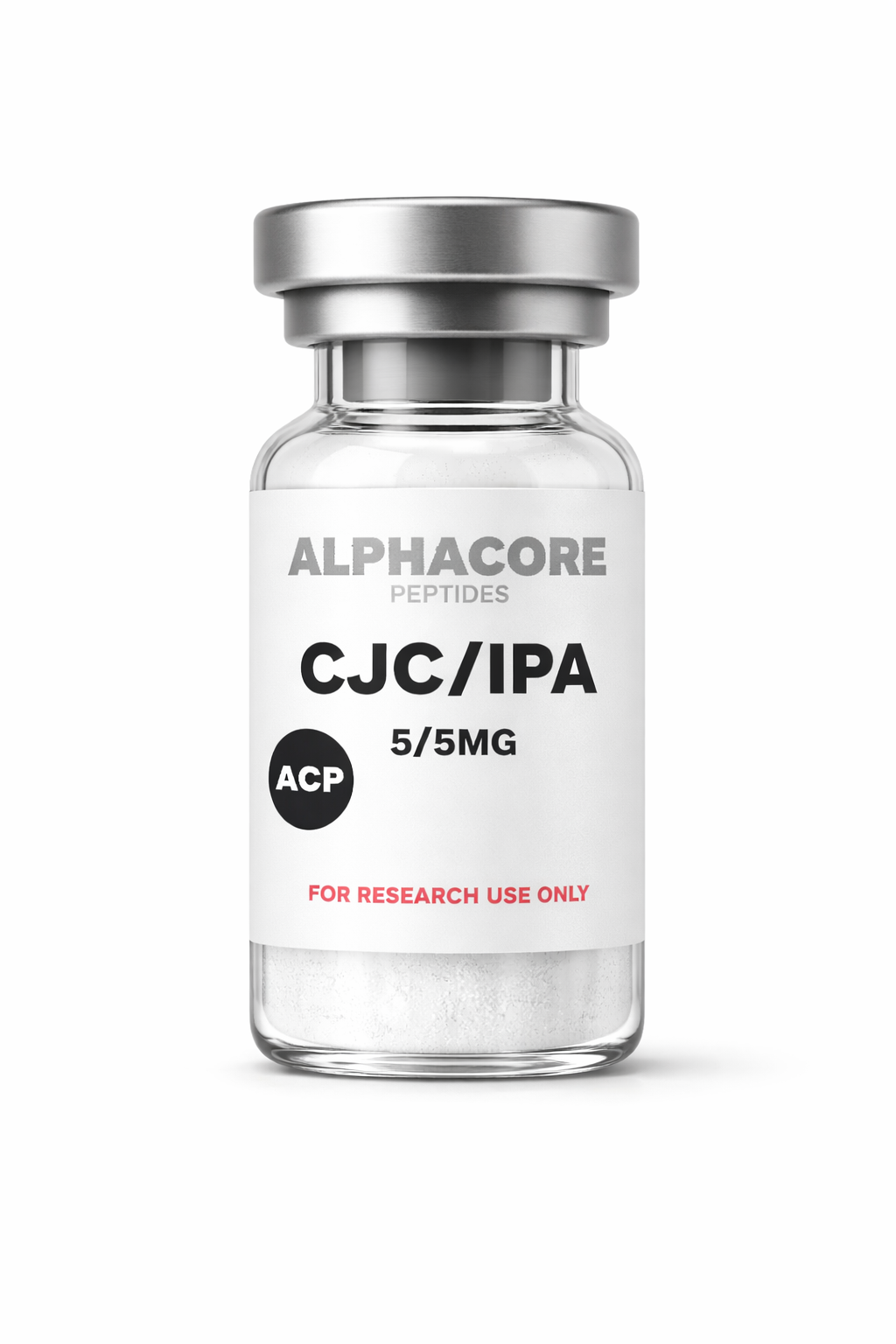 AlphaCore CJC-1295/Ipamorelin 5/5mg Research Peptide